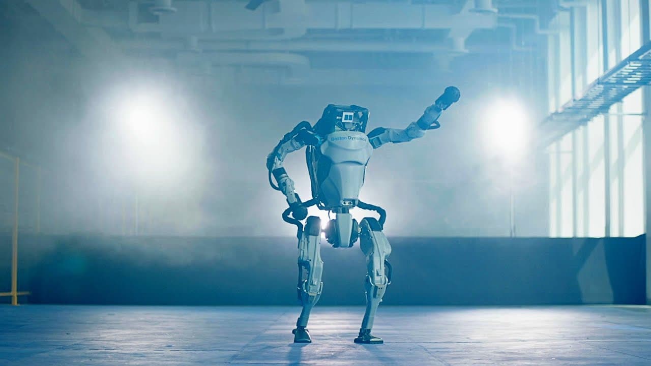 Boston Dynamics hydraulic Atlas humanoid robot in the official farewell video